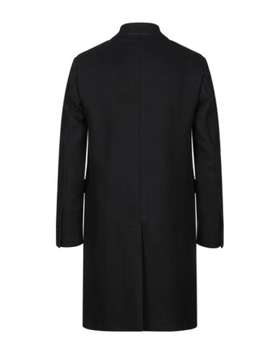 Shop Dondup Coat In Black