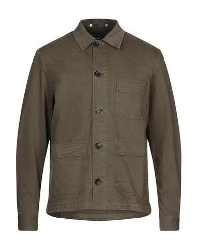 Shop Ps By Paul Smith Jacket In Military Green