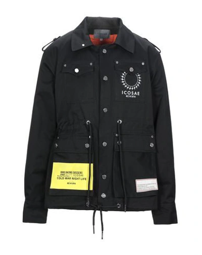 Shop Icosae Jacket In Black