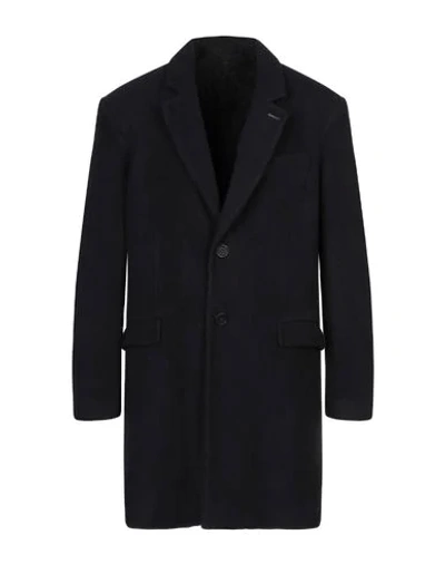 Shop Ami Alexandre Mattiussi Coats In Black