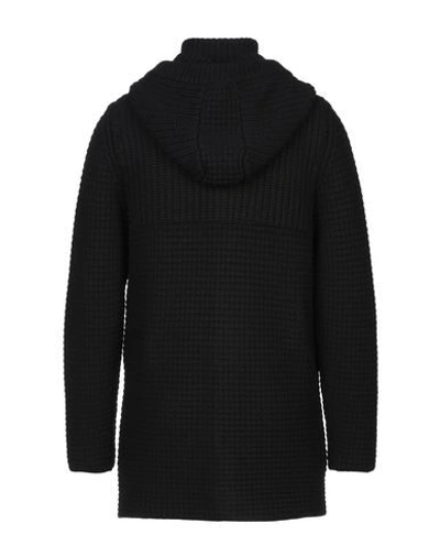 DANIELE ALESSANDRINI DANIELE ALESSANDRINI MAN JACKET BLACK SIZE 44 WOOL, POLYAMIDE 