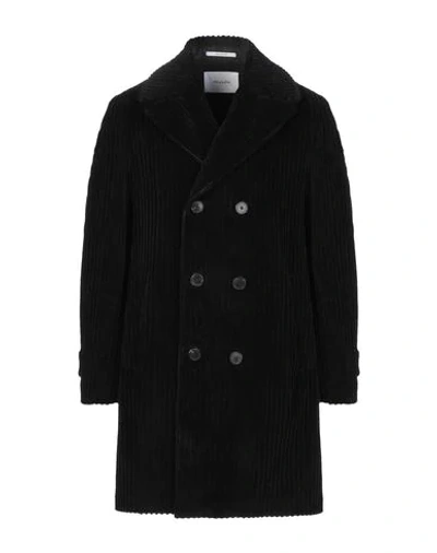 Shop Aglini Coats In Black