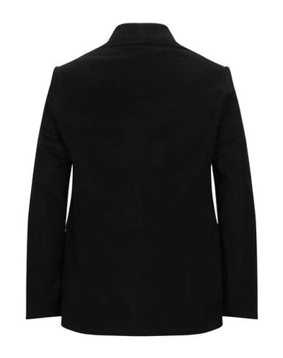 Shop Mp Massimo Piombo Coats In Black