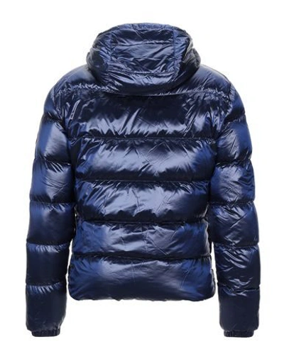 Shop Museum Man Down Jacket Blue Size 40 Nylon