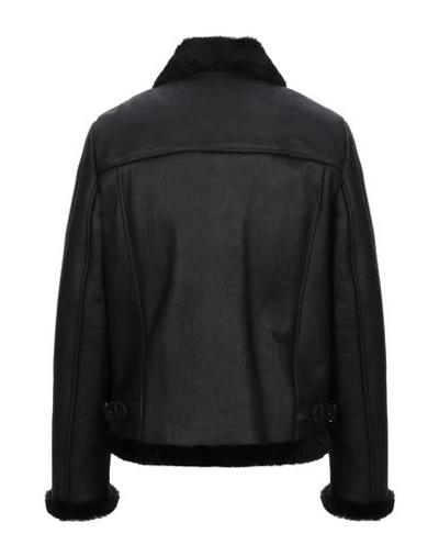 Shop Alessandro Dell'acqua Biker Jacket In Black