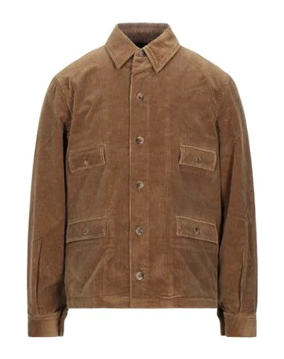 Shop Band Of Outsiders Jacket In Camel