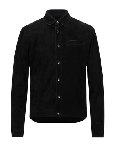 Shop Ajmone Jackets In Black