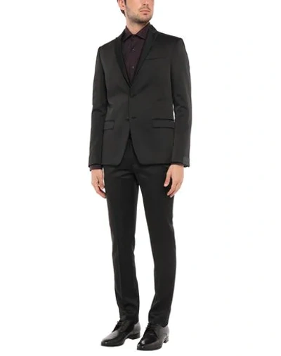 Shop Alessandro Dell'acqua Suits In Black
