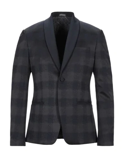 Shop Alessandro Dell'acqua Suit Jackets In Dark Blue