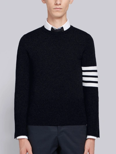 Shop Thom Browne Male In 415 Navy