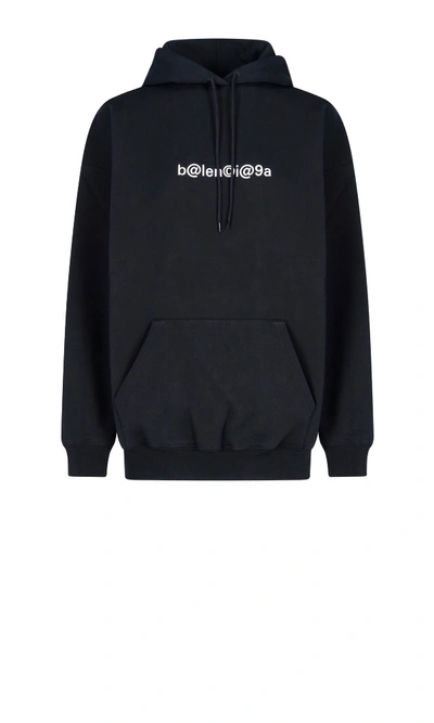 Shop Balenciaga Symbolic Sweatshirt In Black