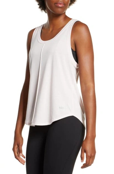 Shop Alo Yoga New Moon Tank In Soft Pink