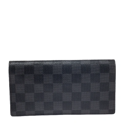 Louis Vuitton Epi & Damier Graphite Brazza Wallet Multiple colors Cloth  ref.606774 - Joli Closet