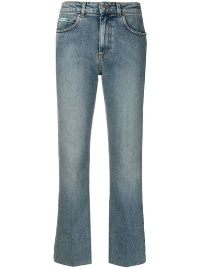Shop Alexa Chung Straight Fit Jeans Blue
