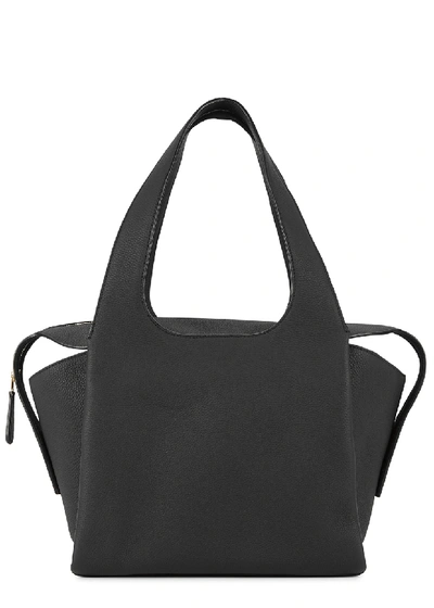 Shop The Row Tr1 Black Leather Shoulder Bag