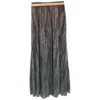 Pre-owned Ba&sh Spring Summer 2019 Maxi Skirt In Gold