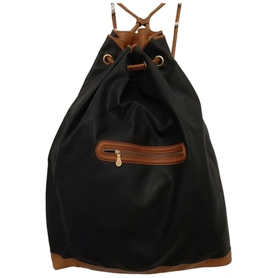 Pre-owned Bottega Veneta Black Cloth Backpack