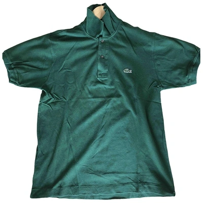 Pre-owned Lacoste Polo Shirt In Green