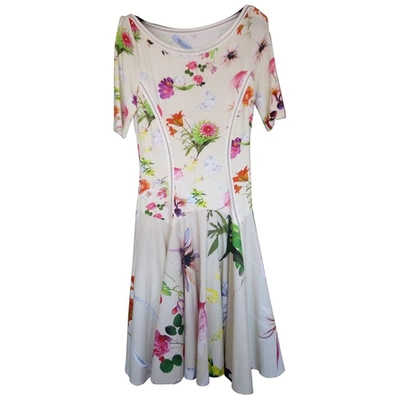 Pre-owned Blumarine Dress In Beige