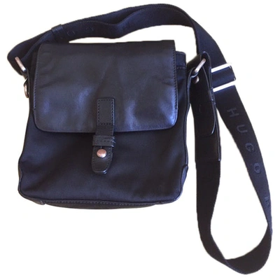 Pre-owned Hugo Boss Black Leather Bag