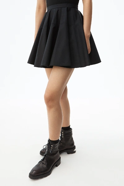 Shop Alexander Wang Fit + Flare Dress In Black