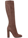 ETRO 105MM SUEDE BOOTS, BROWN
