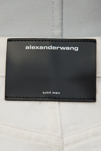 Shop Alexander Wang Scout Flip Short In Stay White