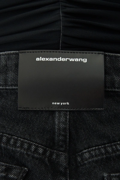 Shop Alexander Wang Bite Short In In Grey Aged