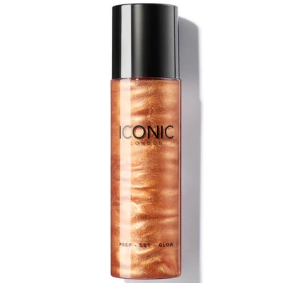 Iconic London Prep-set-glow Hydrating Glowy Setting Spray Glow 4 oz/ 120 ml In Glow