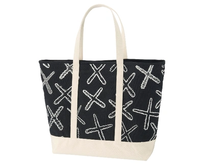 Pre-owned Kaws  X Uniqlo X Logo Tote Bag Black