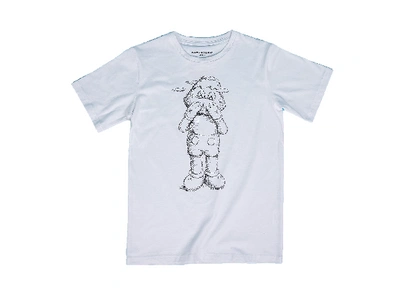 Pre-owned Kaws  Holiday Japan Sketch T-shirt White