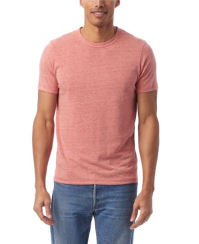 Shop Alternative Apparel Men's Eco-jersey Crew T-shirt In Red