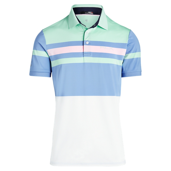 custom slim performance polo