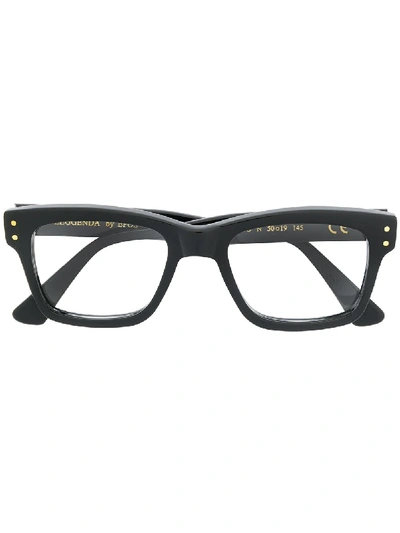 Shop Epos Erato Rectangular-frame Glasses In Black