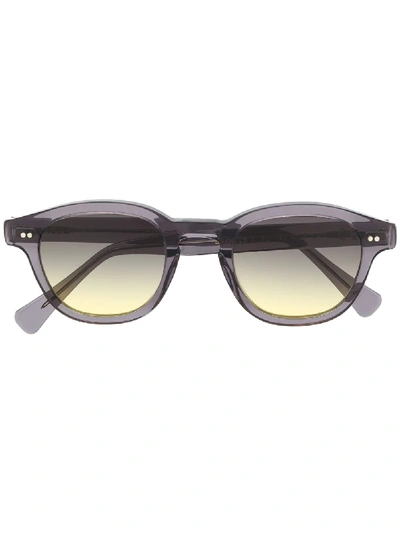 Shop Epos Bronte 3 Soft-round Frame Sunglasses In Grey