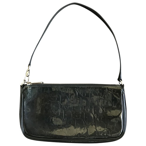 christian dior patent leather handbag