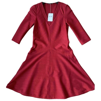 Pre-owned Wolford Mini Dress In Red