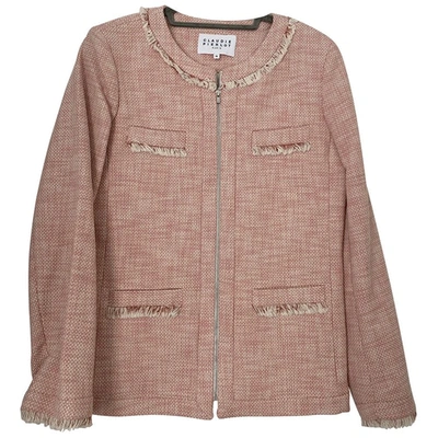 Pre-owned Claudie Pierlot Pink Cotton Jacket