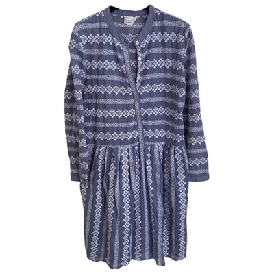 Pre-owned Band Of Outsiders Mini Dress In Navy