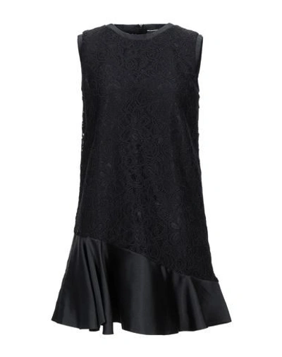Shop Sportmax Code Short Dress In Black