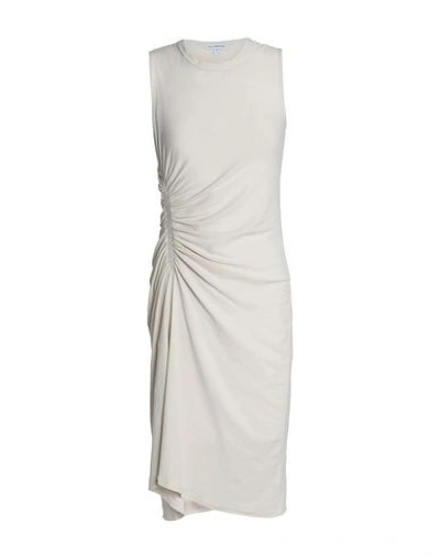 Shop James Perse Knee-length Dresses In White