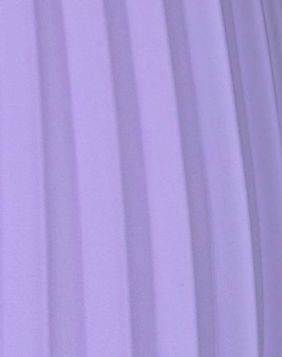 Shop Balenciaga Midi Skirts In Lilac