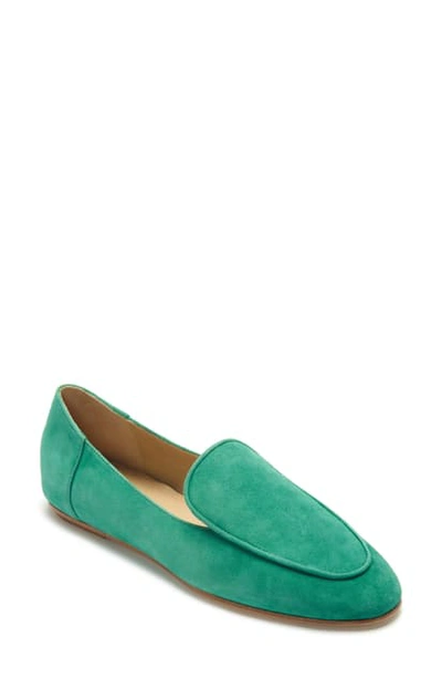 Shop Etienne Aigner Camille Loafer In Malachite Suede