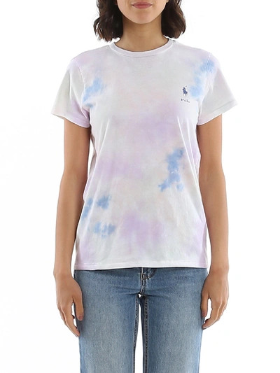 Shop Polo Ralph Lauren Multicolor Tie-dye T-shirt