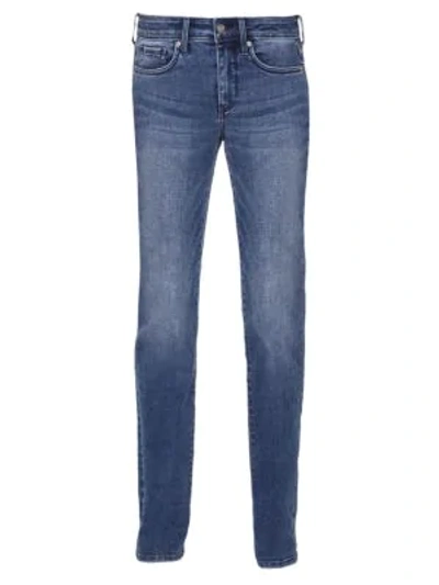 Shop Nydj Marilyn Mid-rise Straight Leg Jeans In Lazaro