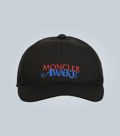 Shop Moncler Genius 2 Moncler 1952 & Awake Ny Baseball Hat In Black