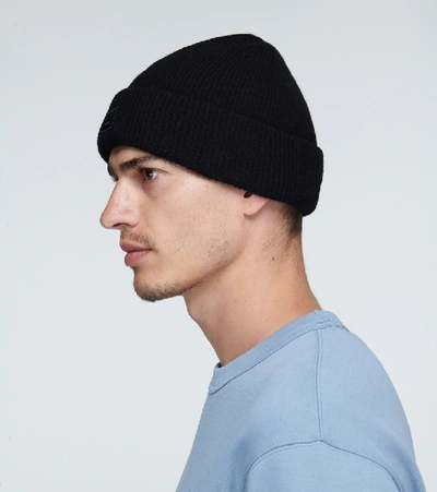 Shop Acne Studios Kansy Beanie In Black