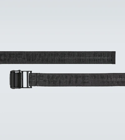 Shop Off-white Classic Industrial Belt In Black