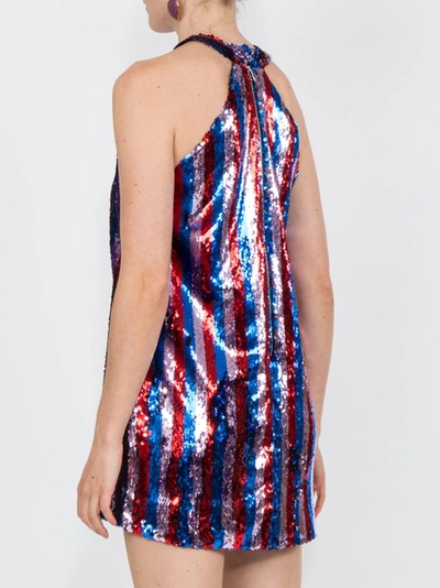 Shop Halpern Sequined Halter Dress