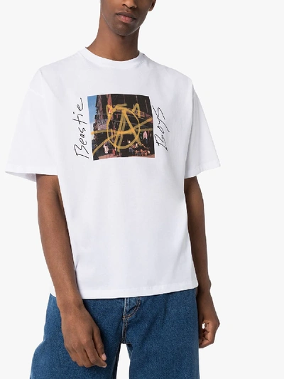 Shop Opening Ceremony X Beastie Boys Anarchy T-shirt In White